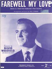 cover: Farewell My Love, David Whitfield, Gesang, Gitarre, Klavier