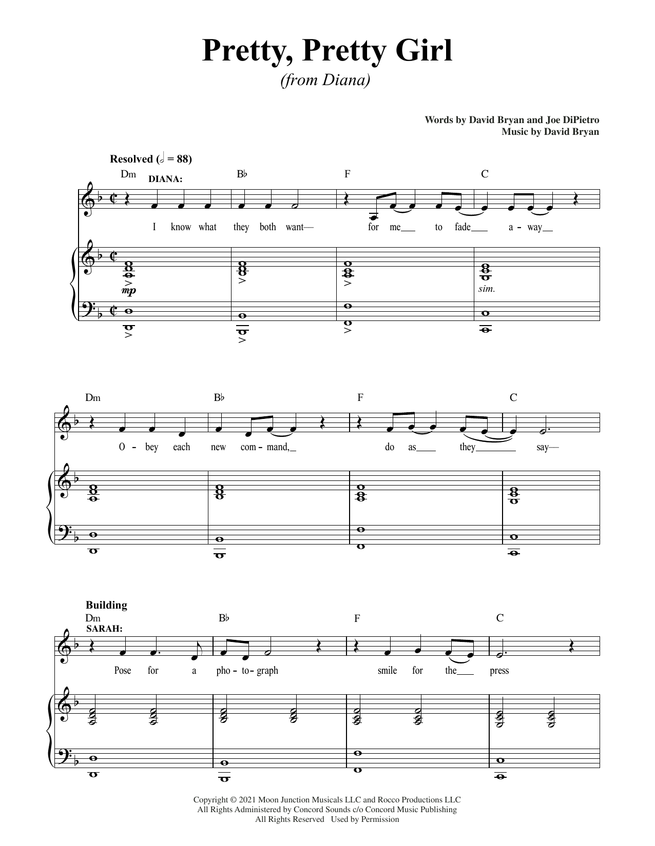 Produktbild zu: Pretty, Pretty Girl (from Diana)