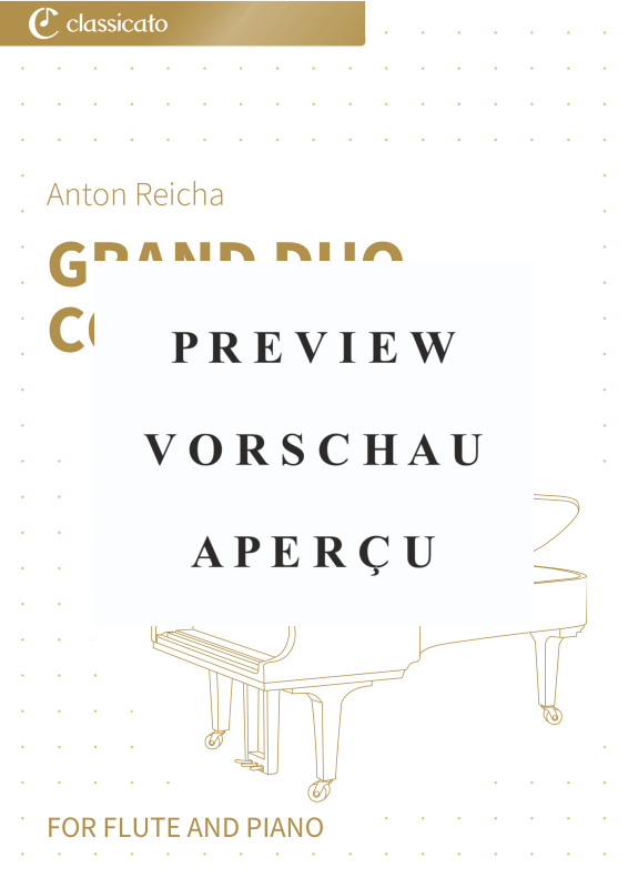Product gallery: Page 2 of 11 Grand duo concertant - duo for flute and piano, , (flute and piano)
