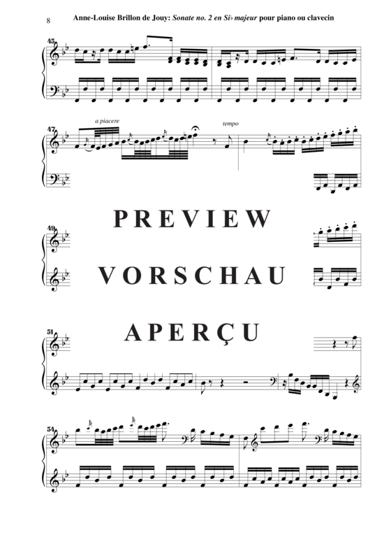 Product gallery: Page 9 of 21 Sonata no. 2 in Bb major , Horvath, Nicolas, (Klavier/Cembalo Solo)