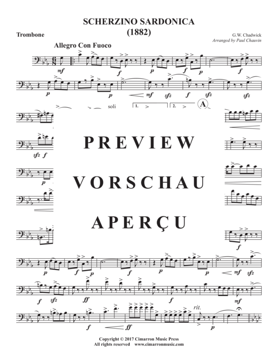 Product gallery: Page 21 of 21 Scherzino Sardonica (1882) , ,  (Brass quintet)