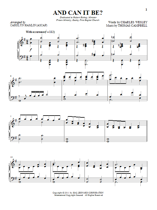 Product gallery: Page 1 of 1 And Can It Be That I Should Gain, Charles Wesley