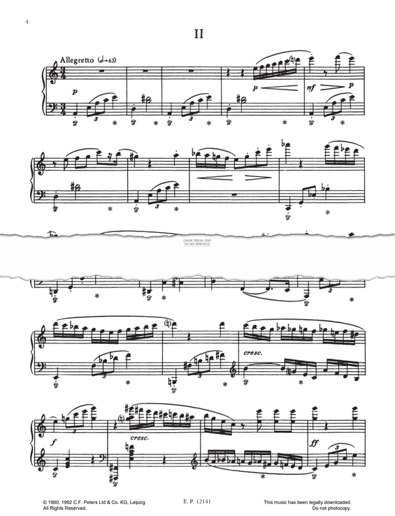 Produktgalerie: Seite 1 von 1 Prelude No.2 (from 24 Preludes Op. 34), Dmitri Shostakovich, Klavier