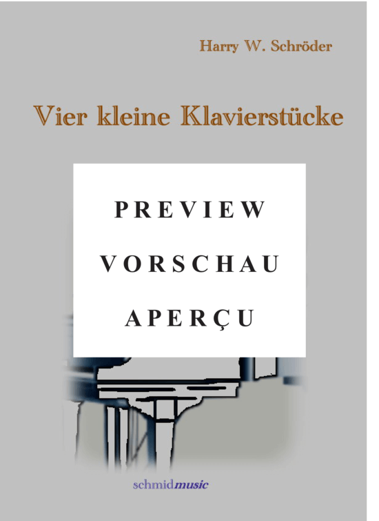 Product gallery: Page 2 of 11 Vier kleine Klavierstücke , sm3871_preview.pdf, Piano Solo