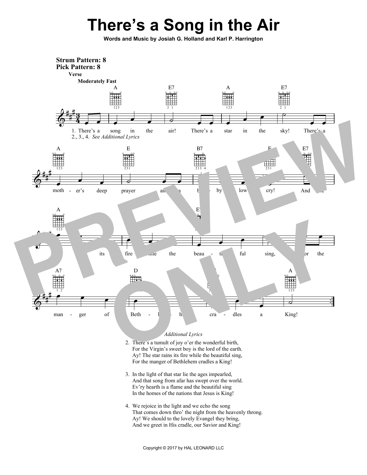 Product gallery: Page 1 of 1 There's A Song In The Air, Karl P. Harrington