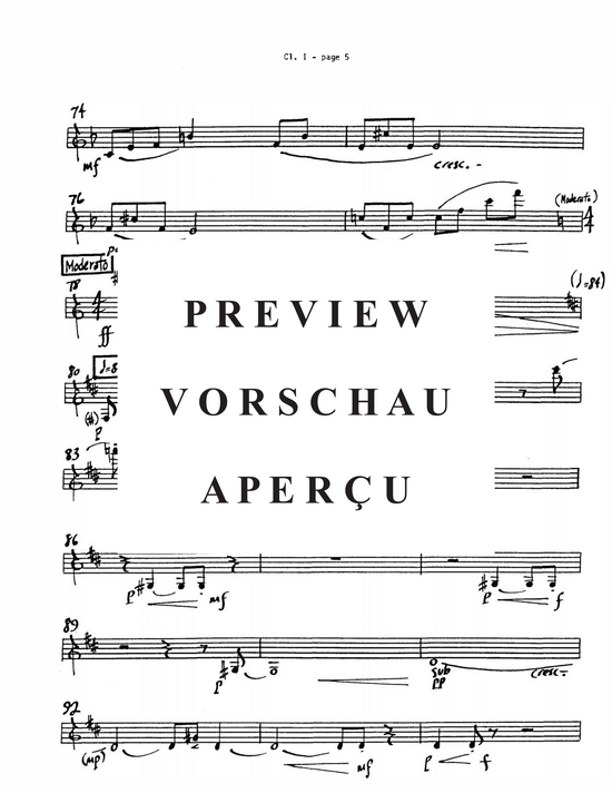 Product gallery: Page 19 of 21 Prism , , (3 Clarinets in B)