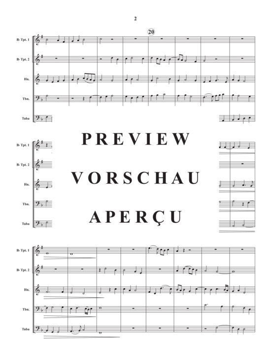 Produktgalerie: Seite 4 von 17 I Am the Bread of Life , , (Blechbläser Quintett)