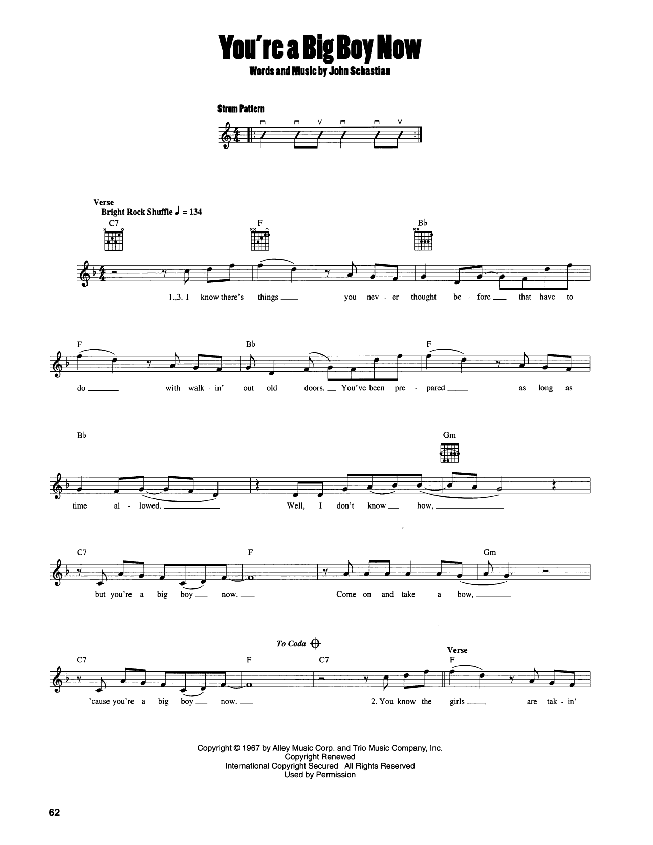 Produktgalerie: Seite 1 von 1 You're A Big Boy Now, John Sebastian, Gitarre