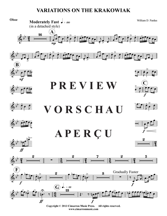 gallery: Variations on the Krakowiak , , (Holzbläser-Quintett)
