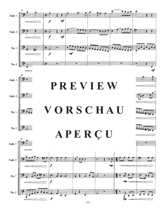 Product gallery: Page 5 of 17 Offertoire , , (Tuba Quartett EETT)