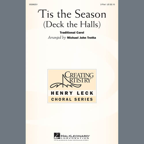 cover: 'Tis The Season (Deck The Halls) (arr. Michael John Trotta), Traditional Carol, Chor