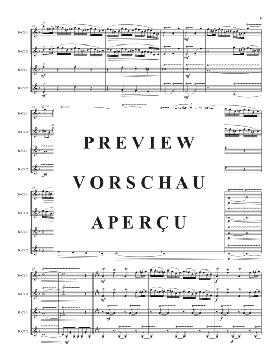 Product gallery: Page 10 of 21 Elements , , (clarinet quartet)