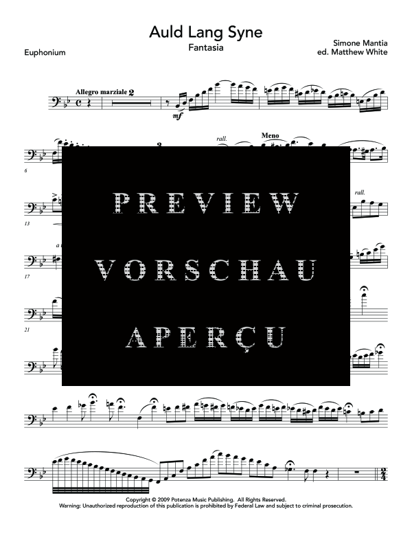 gallery: Auld Lang Syne, , (Euphonium und Klavier)