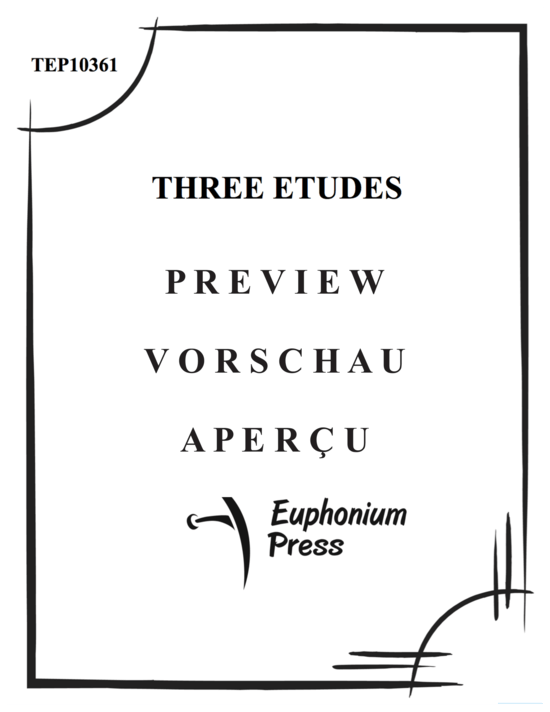 Product gallery: Page 2 of 9 Three Etudes , , (Tuba Solo)