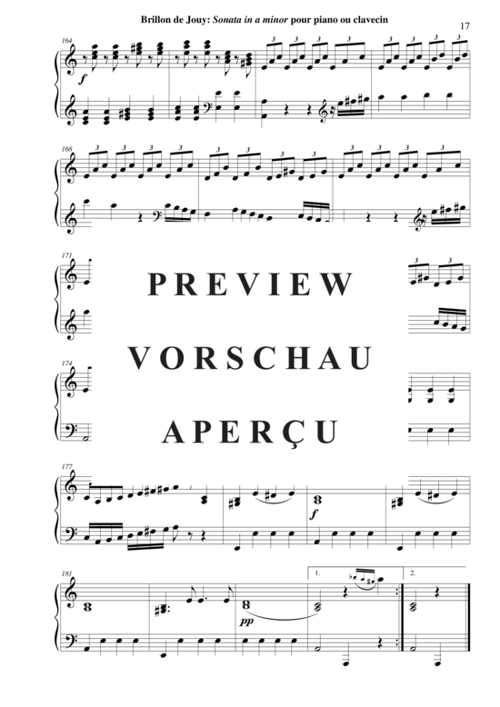 Product gallery: Page 18 of 18 Sonata in a minor , Horvath, Nicolas, (Klavier/Cembalo Solo)