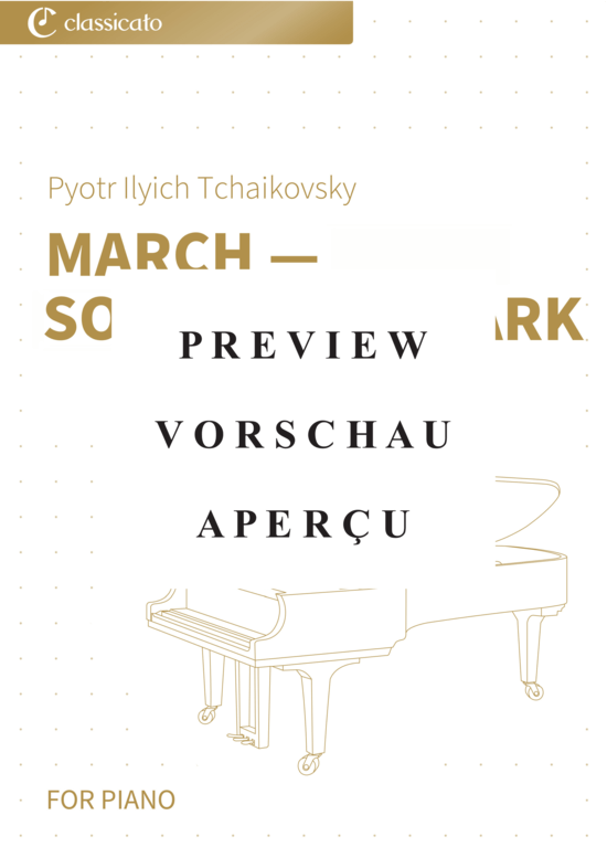 Product gallery: Page 2 of 6 March - Song of the Lark - The Seasons, Op. 37b, No. 3 , , Piano Solo