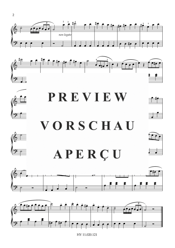 Product gallery: Page 3 of 3 Rondo alla Turca, , Piano Solo