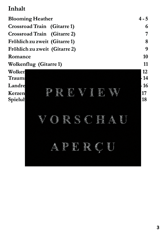 Produktgalerie: Seite 6 von 11 Wolkenflug, , Gitarre Solo
