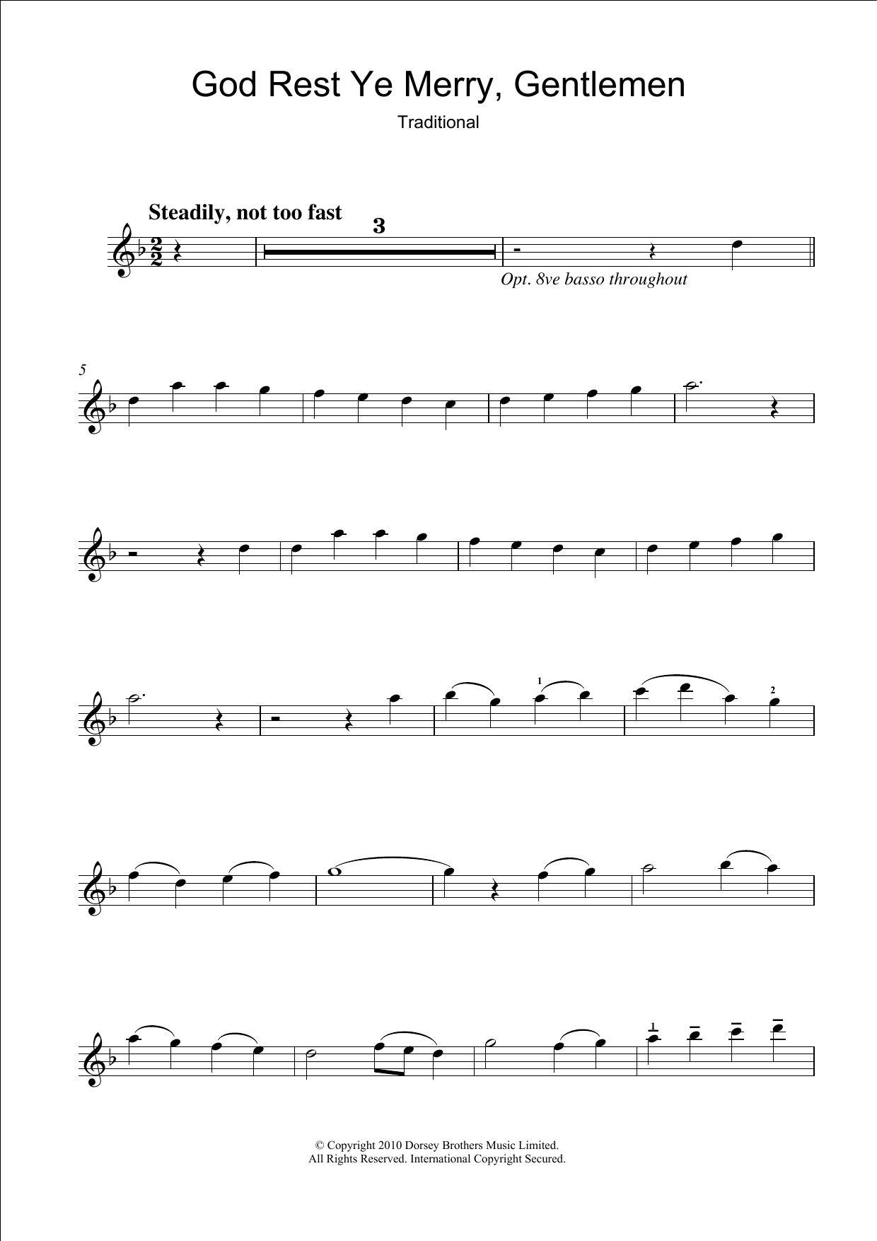 Product gallery: Page 1 of 1 God Rest Ye Merry, Gentlemen, Traditional Carol