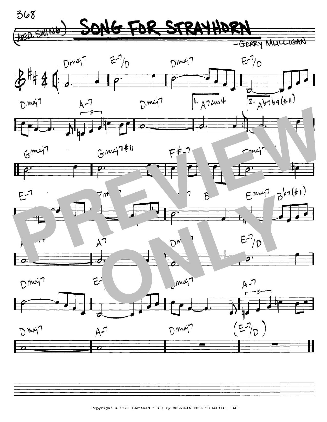 Produktbild zu: Song For Strayhorn
