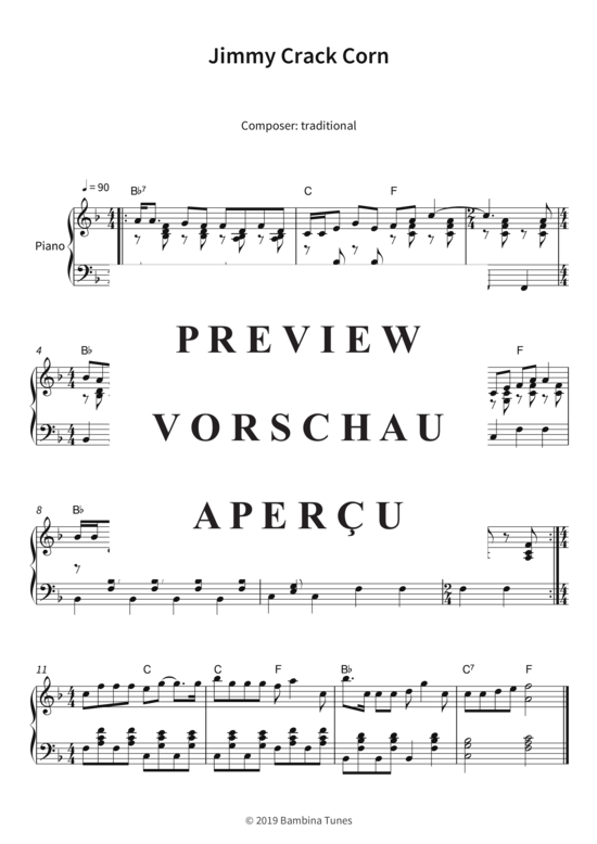 Produktbild zu: Jimmy Crack Corn Lars Opfermann