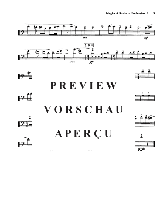 Product gallery: Page 17 of 21 Adagio and Rondo , , (Tuba Quartett EETT)