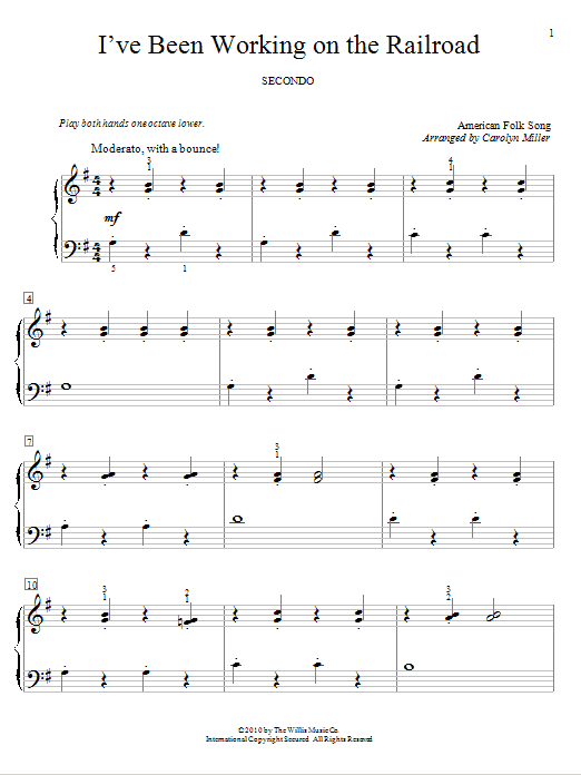 Produktbild zu: I've Been Working On The Railroad