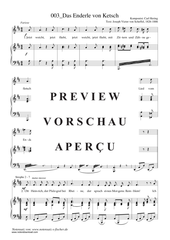 Product gallery: Page 2 of 6 Das Enderle von Ketsch , , Piano and Voice