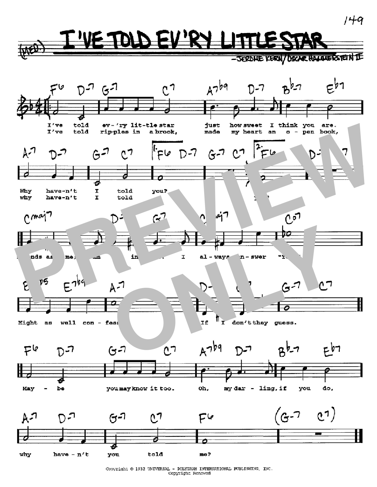 Produktbild zu: I've Told Ev'ry Little Star