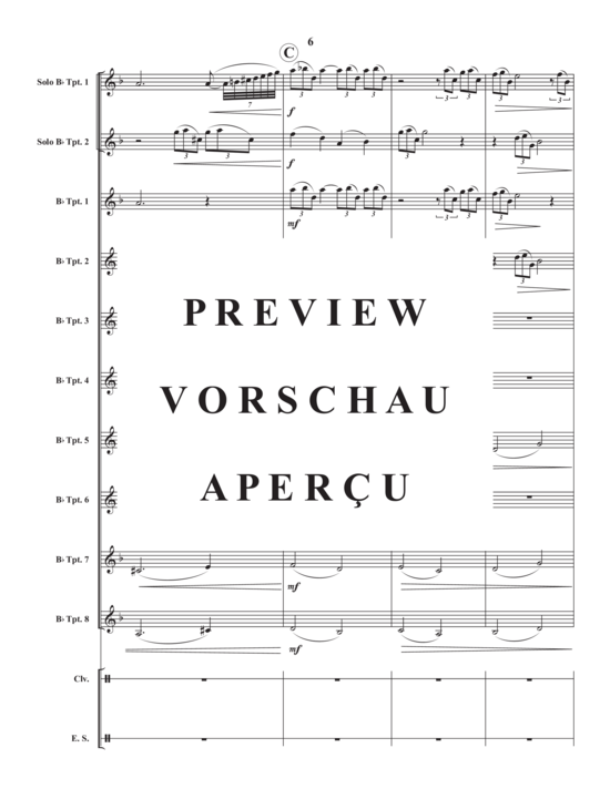 Product gallery: Page 8 of 21 Ripples , , (trumpet ensemble, 8 parts + 2x trumpet in Bb solo)