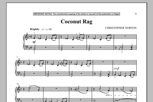 Product gallery: Page 1 of 1 Coconut Rag, Christopher Norton