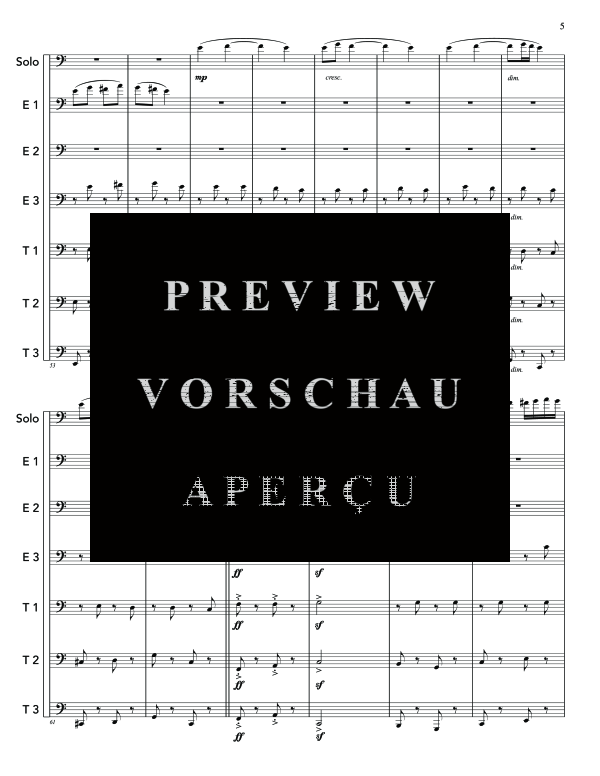 Produktgalerie: Seite 9 von 11 Dance of the Comedians, , (Euphonium/Tuba/Trompete Solo und EEETTT)
