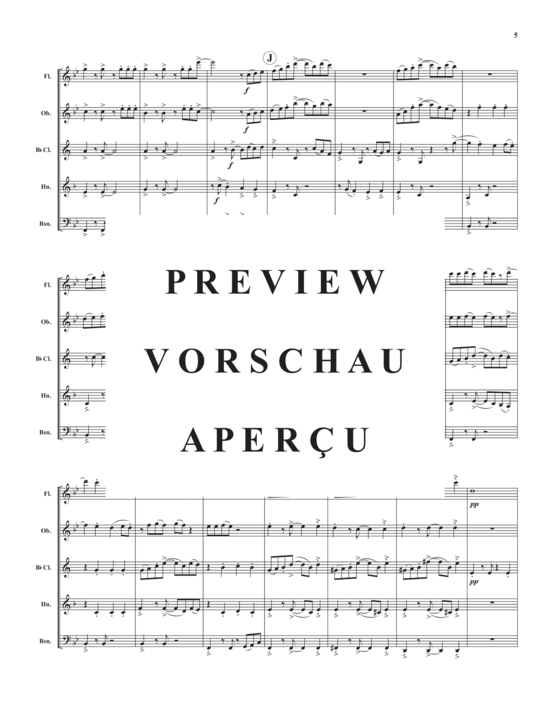 Product gallery: Page 7 of 21 Spring Step , , (Woodwind Quartet)