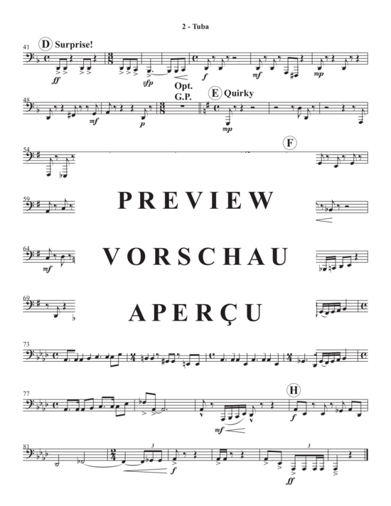Produktgalerie: Seite 13 von 13 Donnerblitz Trio , , (Blechbläser Trio für Horn in F, Posaune + Tuba)