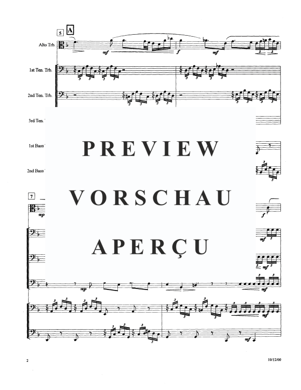 Product gallery: Page 4 of 11 Ave Maria, , Trombone Sextet