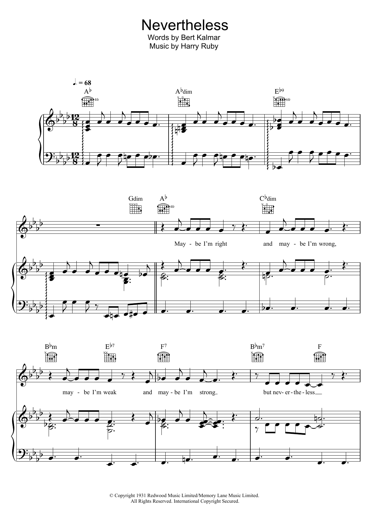 Produktgalerie: Seite 1 von 1 Nevertheless, Bob Dylan, Gesang, Gitarre, Klavier