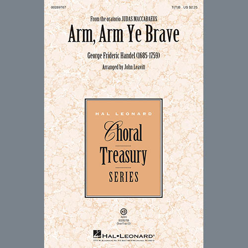 cover: Arm, Arm Ye Brave (arr. John Leavitt), George Frideric Handel, Chor