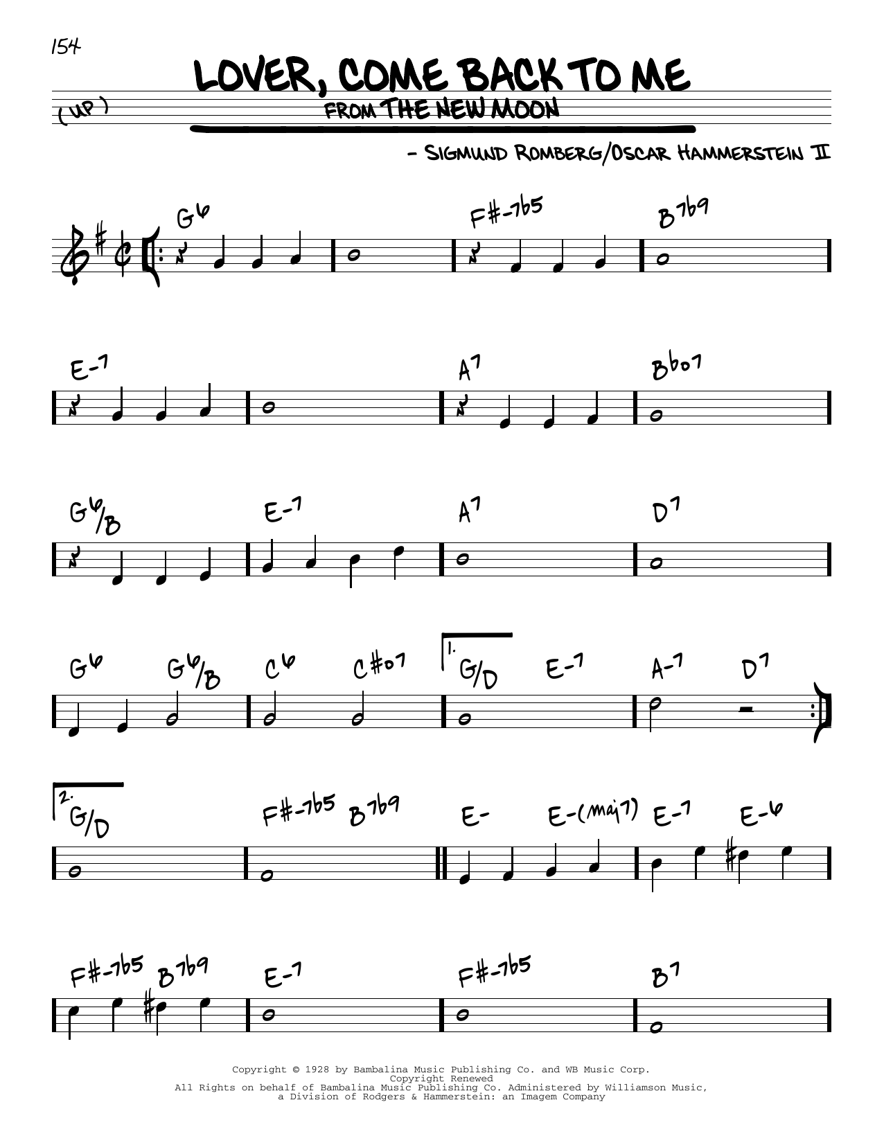 Produktbild zu: Lover, Come Back To Me