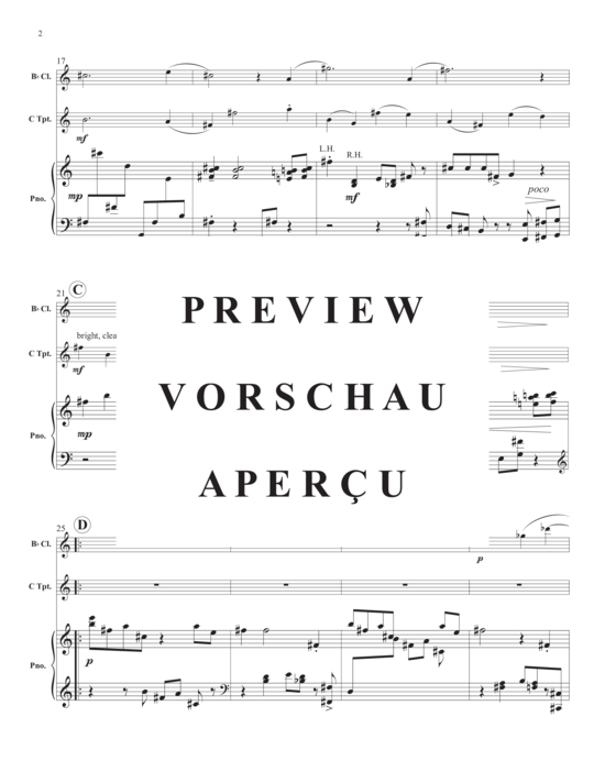 Product gallery: Page 4 of 8 I Don´t Want to Dance (dance-like) , ,  (clarinet in Bb, trumpet in C + piano)