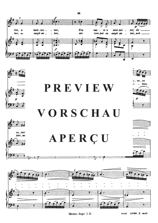 Product gallery: Page 3 of 5 Ritornerai fra poco, Schimon Adolph, Medium Voice and Piano