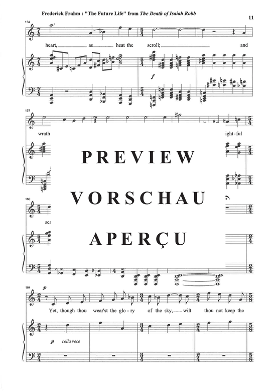Product gallery: Page 12 of 14 The Future Life from The Death of Isaiah Robb , , (Mezzo-Sopran + Klavier)