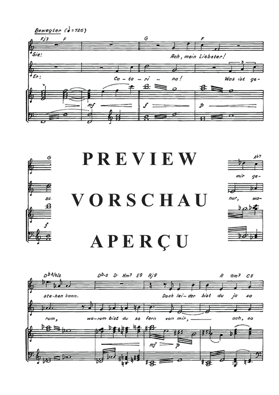 Product gallery: Page 17 of 21 6 Melodien aus dem Musical Casanova , , Piano and Voice