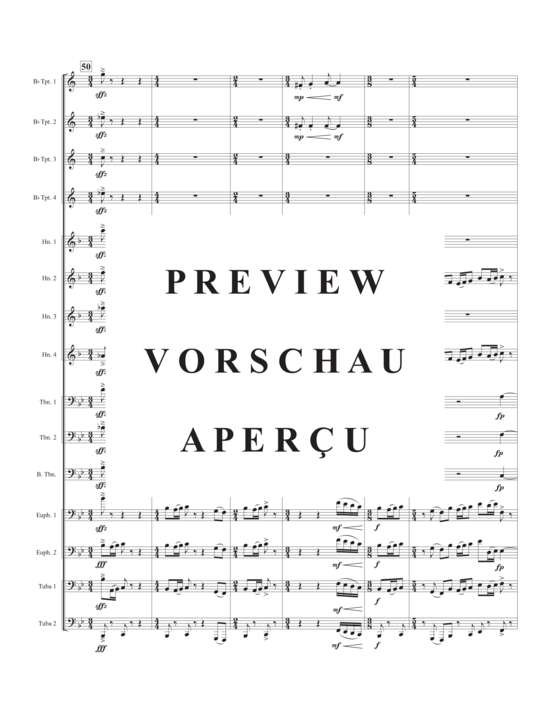 Product gallery: Page 12 of 21 Pomp! , , (Brass Ensemble 4x trumpet, 4x horn, 3x trombones, 2x euphonium + 2x tuba)