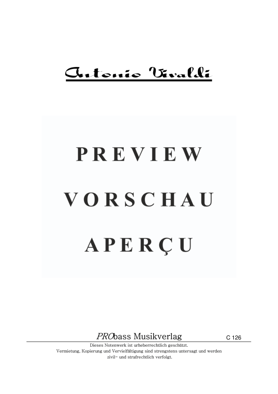Produktgalerie: Seite 2 von 11 Sonate E-Moll, , Cello und Kontrabass