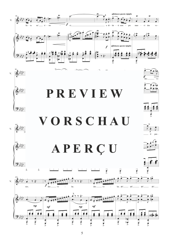 Produktgalerie: Seite 6 von 10 La Traviata - (Act 1) 'Ah Fors'è lui', 'Sempre libera', , Sopran und Klavier