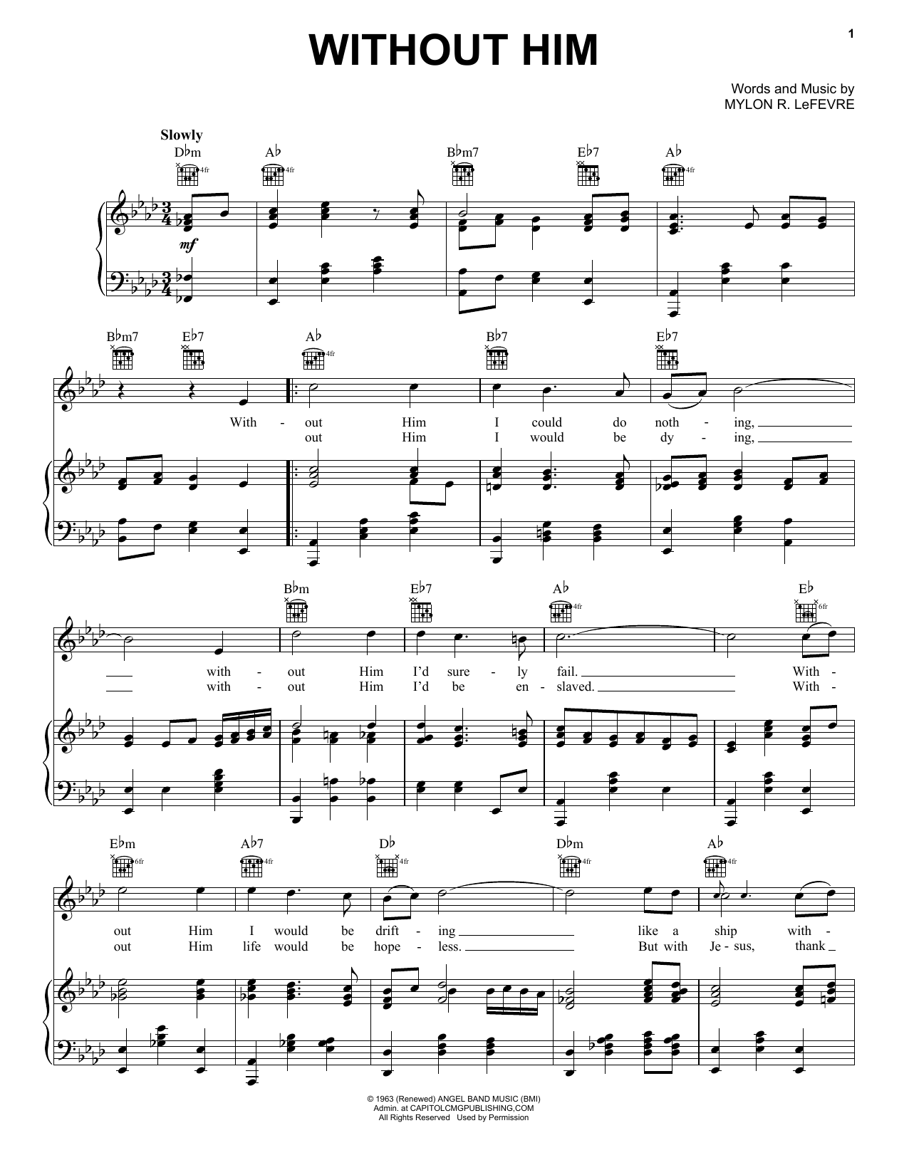 Produktbild zu: Without Him