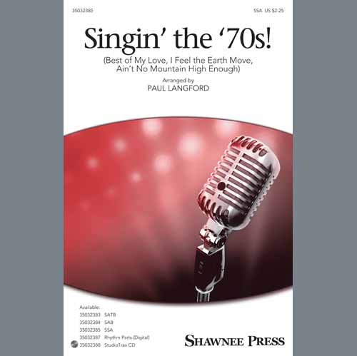 cover: Singin' The 70's (arr. Paul Langford), Paul Langford, Chor