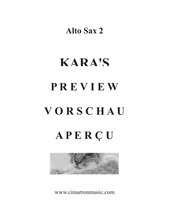 Product gallery: Page 20 of 21 Kara´s Musings , , (Saxophone Quartet AAAT)