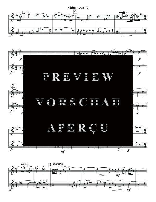 Produktgalerie: Seite 6 von 11 Duo, Op. 105, , (Blechbläser Duo Trompete in B und Horn in F)