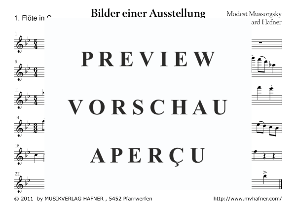 gallery: Promenade aus ´Bilder einer Ausstellung´, , (large wind orchestra)